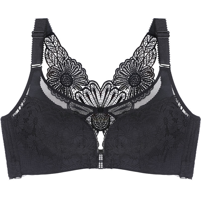 Prodotti Daisy bellissimo bottone anteriore sexy sul retro più biancheria intima taglia Reggiseno push up sexy in pizzo sexy regolabile raccolto