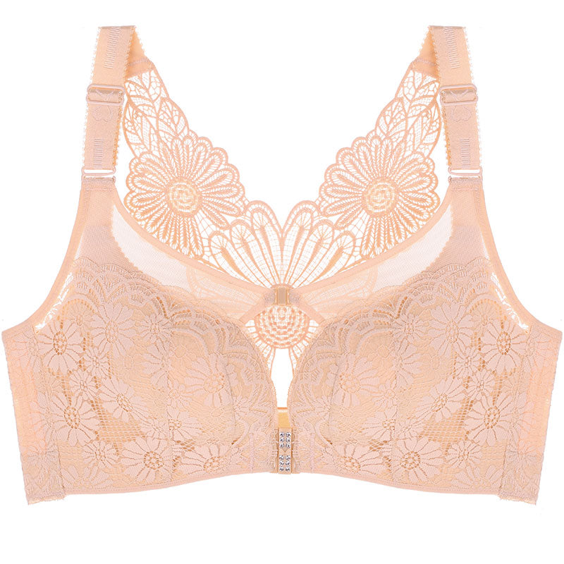 Prodotti Daisy bellissimo bottone anteriore sexy sul retro più biancheria intima taglia Reggiseno push up sexy in pizzo sexy regolabile raccolto