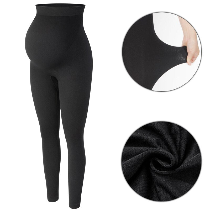 Prodotti Leggings di maternità a vita alta Vita incinta Supporto per la pancia Legging Donne Gravidanza Pantaloni skinny Gravidanza Modellamento del corpo Mutandine