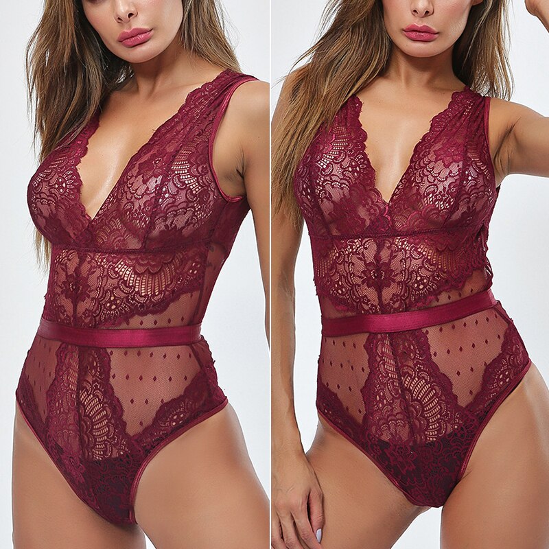 Prodotti FINETOO Body in pizzo Push Up Shapewear Profondo scollo a V Body Shaper Backless Perizoma Shapers Imbottito Push Up Corsetto Hip Lift Intimo