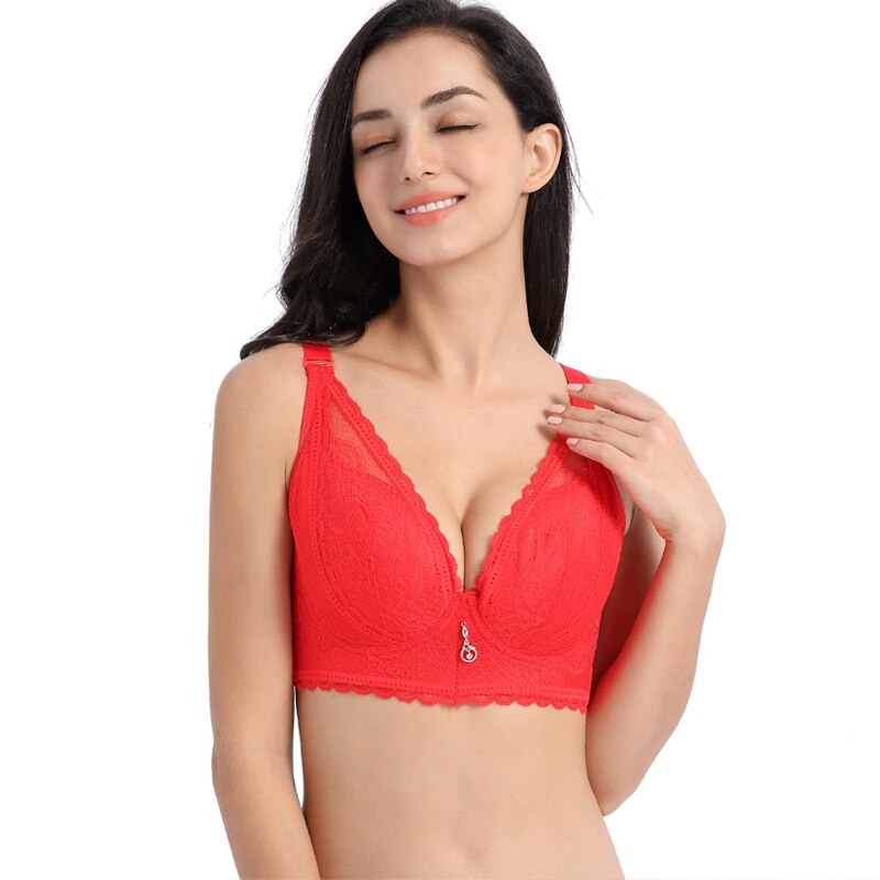 Prodotti Reggiseno a coppa sottile da donna con seno grande a righe sexy push up raccolto taglia 34-52 Reggiseno a coppa CD reggiseno sottile