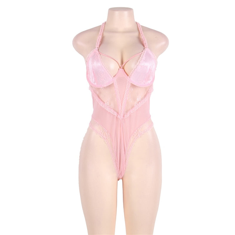 Prodotti Comeonlover Body da donna Body sexy in pizzo per donna Tuta senza schienale per donna Catsuit Body da donna Pagliaccetti sexy Body Suit