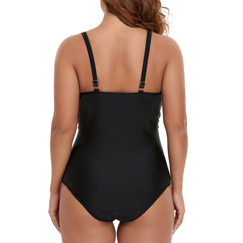 Prodotti Nuovi costumi da bagno interi grandi 5XL Chiusi Costumi da bagno taglie forti Costume da bagno corpo femminile per piscina Abbigliamento da spiaggia Costume da bagno donna