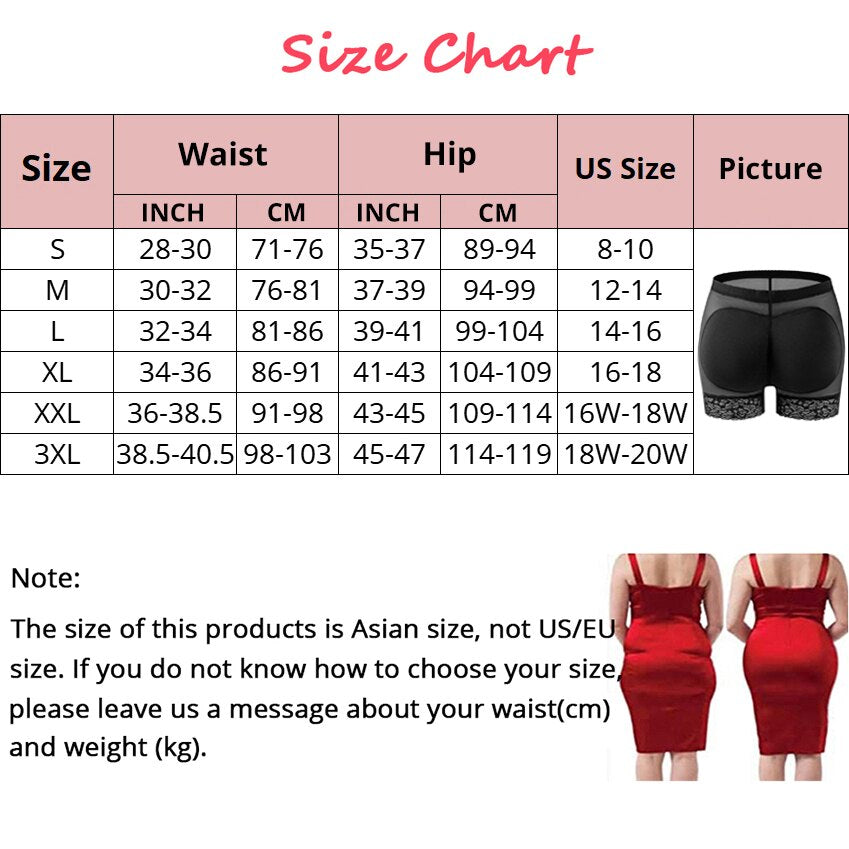 Prodotti CXZD Donne Butt Lifter Panty Natica finta Body Shaper Biancheria intima imbottita Lady Lift Bum Vita alta Tummy Control Hip Mutandine