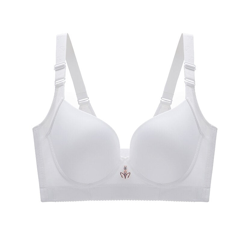 biancheria intima da donna Reggiseno ampio reggiseno regolabile Reggiseno sexy traspirante da donna Reggiseno pieghevole a forma di U Reggiseno di grandi dimensioni push up