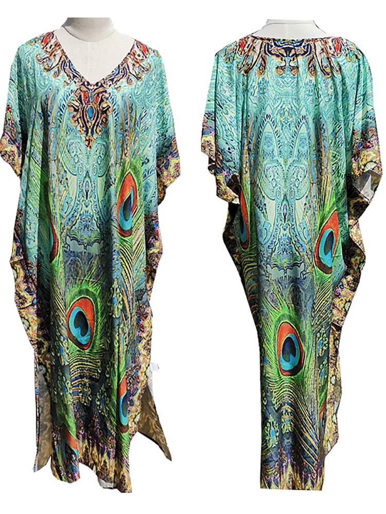 Prodotti Easy Dry Beach Cover Up Robe Plage Vestido Playa Beach Pareo Costume da bagno Cover Up Beachwear 2023 Costume da bagno Donna Maxi vestito