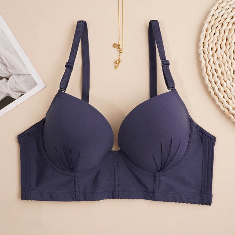 Prodotti CINOON Reggiseno da donna sexy da donna Bralette da donna Intimo solido Nuovo reggiseno push-up da donna con anello in acciaio Reggiseni comodi