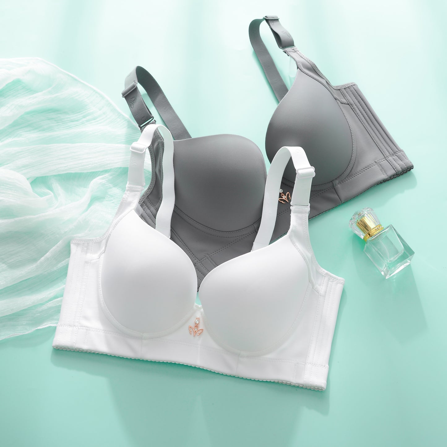 Prodotti Le ragazze grasse estive si adattano per mostrare biancheria intima di tipo sottile Liscia senza tracce confortevole senza ferretto Raccogliere per evitare cedimenti Reggiseno sexy