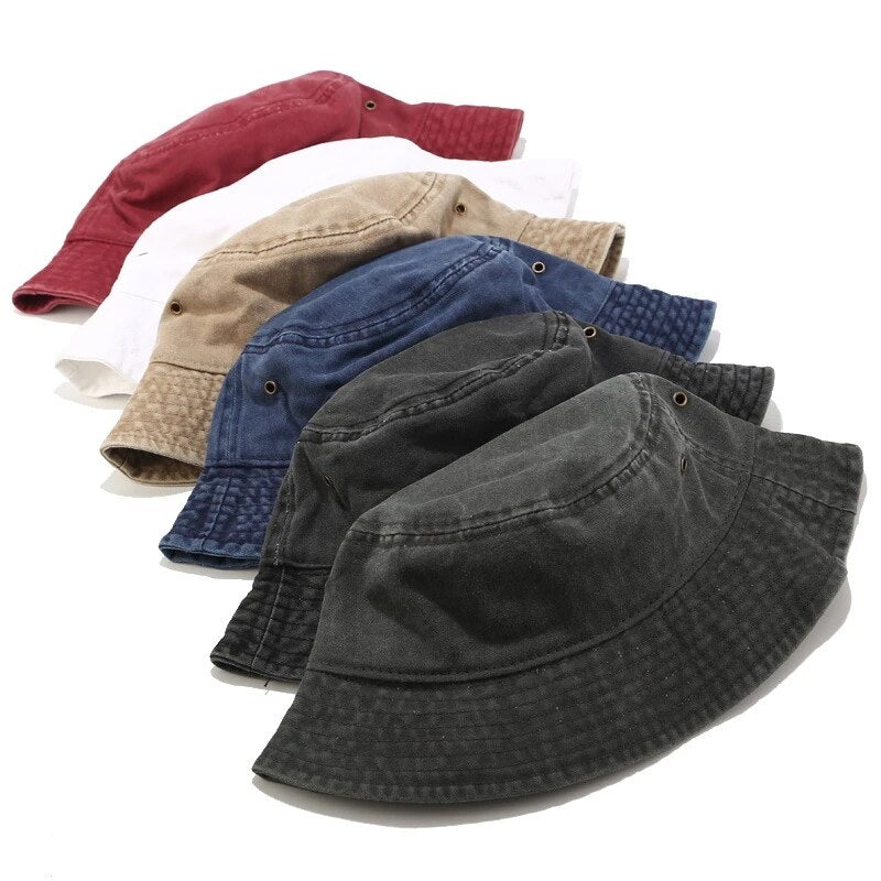 2023 New Unisex Cappelli Della Benna Delle Donne di Estate Protezione Solare Panama Cappello Degli Uomini di Colore Puro Sunbonnet Visiere All'aperto Berretto Da Pescatore Berretto Da Spiaggia