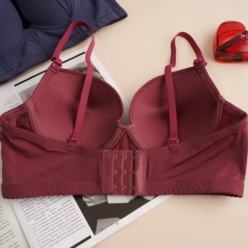 Prodotti CINOON Reggiseno da donna sexy da donna Bralette da donna Intimo solido Nuovo reggiseno push-up da donna con anello in acciaio Reggiseni comodi