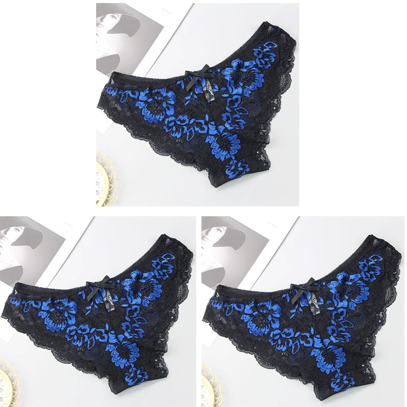 DaiNaFang Donne Sexy Scava Fuori Perizoma Perizoma Maglia Nastro Prospettiva Biancheria Intima Mutandine Di Pizzo Slip Lingerie Femminile