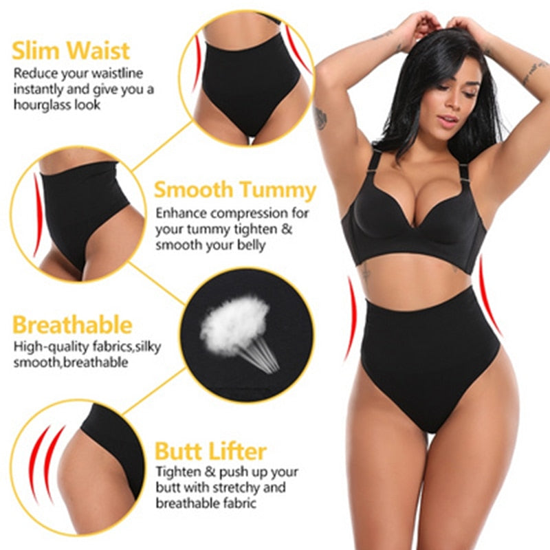 Prodotti Donne Perizoma Panty Shaper Vita alta Mutandine contenitive per la pancia Biancheria intima dimagrante Vita Trainer Slip modellanti Butt Lifter Shapewear