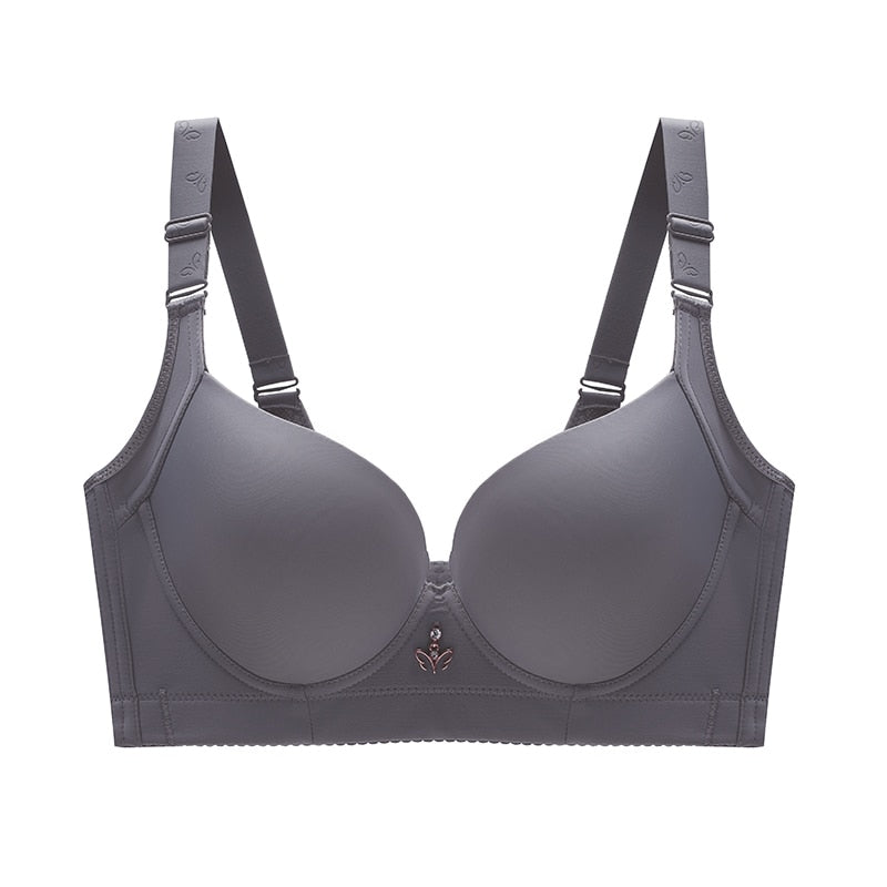 biancheria intima da donna Reggiseno ampio reggiseno regolabile Reggiseno sexy traspirante da donna Reggiseno pieghevole a forma di U Reggiseno di grandi dimensioni push up