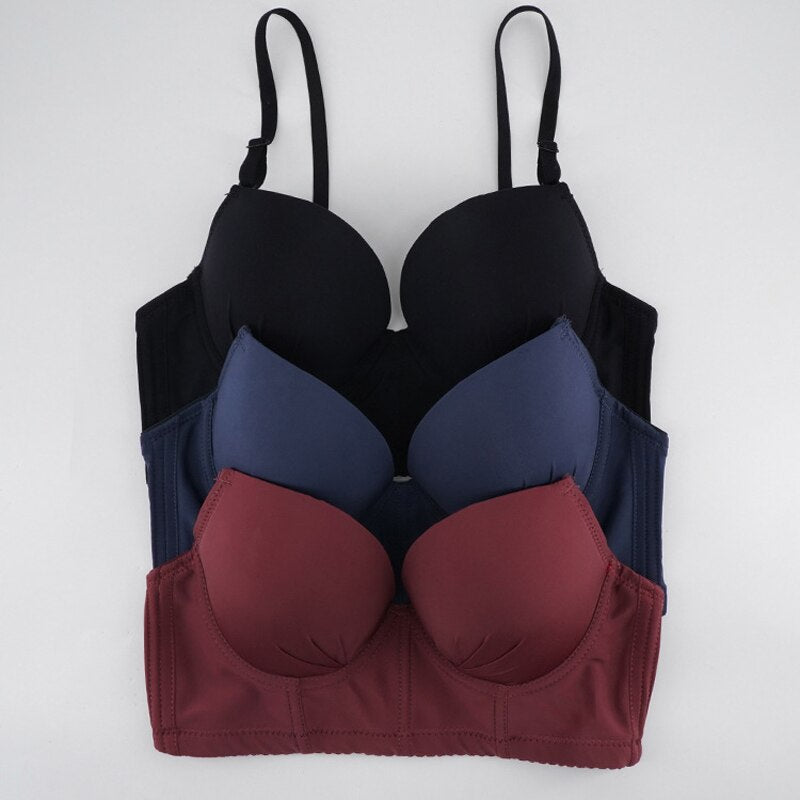 Prodotti CINOON Reggiseno da donna sexy da donna Bralette da donna Intimo solido Nuovo reggiseno push-up da donna con anello in acciaio Reggiseni comodi