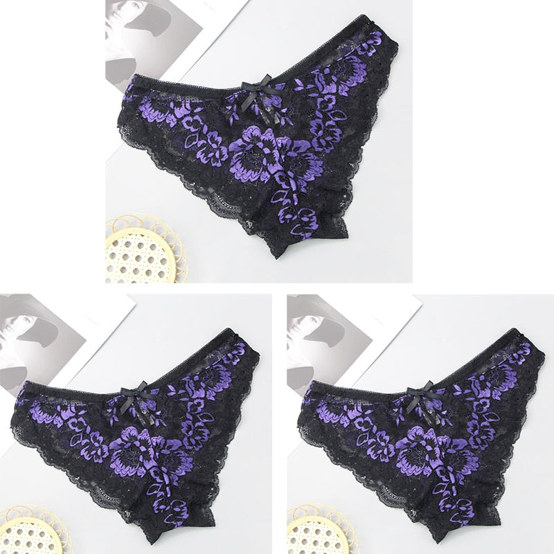 DaiNaFang Donne Sexy Scava Fuori Perizoma Perizoma Maglia Nastro Prospettiva Biancheria Intima Mutandine Di Pizzo Slip Lingerie Femminile