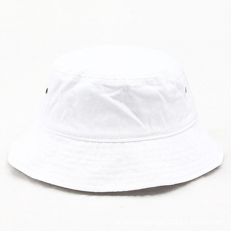 2023 New Unisex Cappelli Della Benna Delle Donne di Estate Protezione Solare Panama Cappello Degli Uomini di Colore Puro Sunbonnet Visiere All'aperto Berretto Da Pescatore Berretto Da Spiaggia