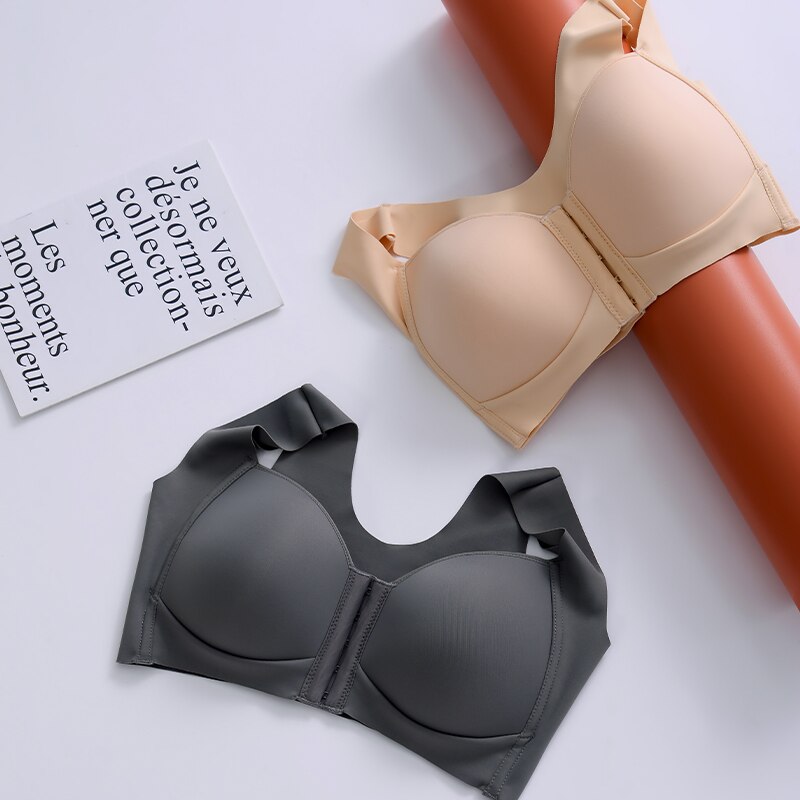 Prodotti Intimo con fibbia frontale senza tracce 300jin Reggiseno sexy sportivo con canotta sottile estiva Senza ferretto Reggiseno anti-rilassamento