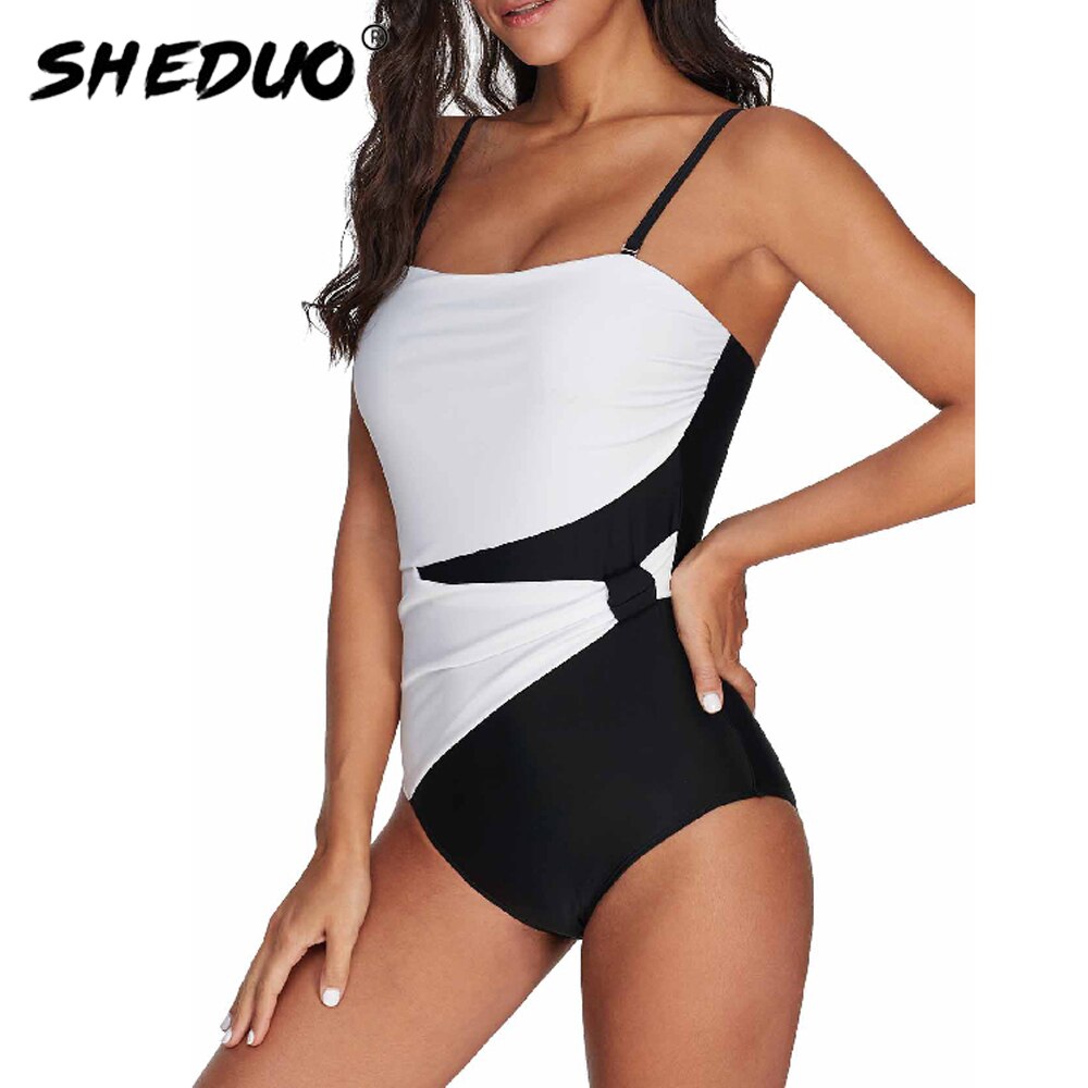 Costume da bagno a righe sfumate Costume da bagno push-up da donna 2022 Costume da bagno da donna sportivo di nuova moda Costume da bagno intero taglie forti