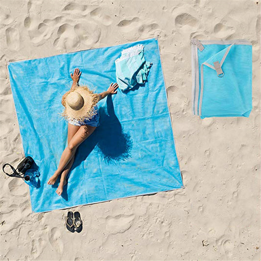 Prodotti Magic Sand Free Beach Mat Camping Outdoor Picnic Grande materasso Borsa impermeabile telo mare trasporto di goccia