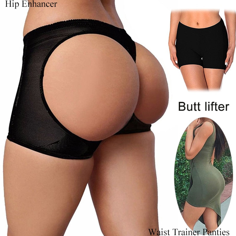 Prodotti Butt Lifter Shaper Mutandine Pantaloncini Butt Lift Intimo Slip Donna Body Shaper Sexy Ass Push Up Panty Natica Aperto Hip Booty